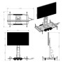 Ecran LED outdoor 5 x 3 m²